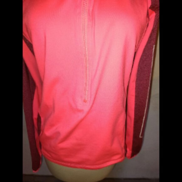 Victoria’s Secret PINK ULTIMATE 1/2 Zip Long Sleeve Pullover Pink Size Medium At - Picture 4 of 12